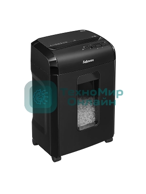 Шредер Fellowes Powershred 10M FS-4630601 DIN P-5, 2х15мм, 10лст., 19лтр., Safety Lock, с микрорезкой