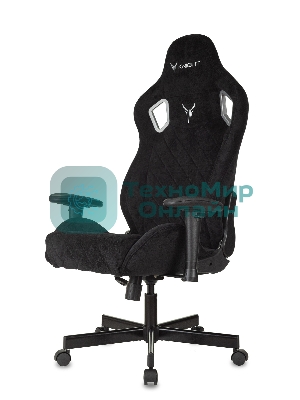 Кресло Бюрократ Knight Outrider Light-20 черный, ткань, 120 кг, механизм качания