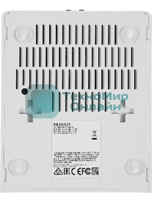 Коммутатор Mikrotik CSS106-1G-4P-1S 5PORT 1000M 1SFP