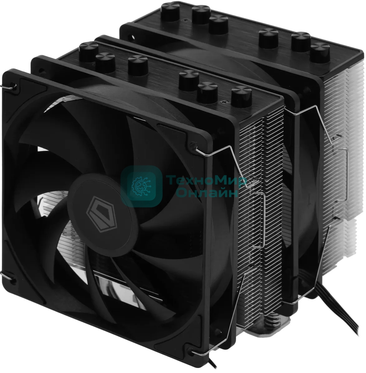 Кулер ID-COOLING SE-206-XT черный 120мм алюминий/медь 1800rpm 35db 4-pin 250W 156мм