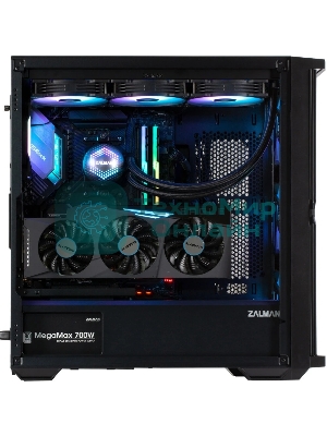 Компьютерный корпус ZALMAN Z10 DUO, ATX, BLACK, WINDOW, 2x3.5