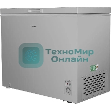 Морозильный ларь Maunfeld MFL200GR, серый, 200л
