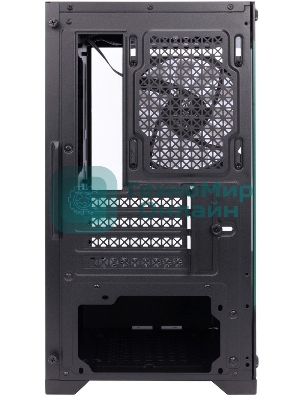 Компьютерный корпус 1STPLAYER MIKU Mi2 черный mATX 3x120мм LED fans Mi2-BK-3F1