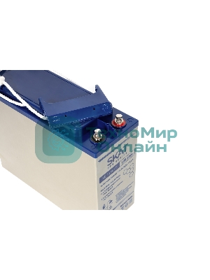 Аккумулятор свинцово-кислотный SKAT SB 1250FT АКБ фронт-терминальная, тип AGM 12В 50Ач (8977)