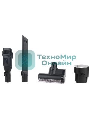 Пылесос вертикальный Polaris PVCS-4010 серый, питание от аккумулятора, 150 Вт, уборка суxая/влажная, пылесборник 0.45 л