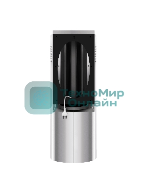 Вытяжка островная Maunfeld Drum Wall 35 нержавеющая сталь, 32.5 см, 850 куб. м/ч, 48 дБ