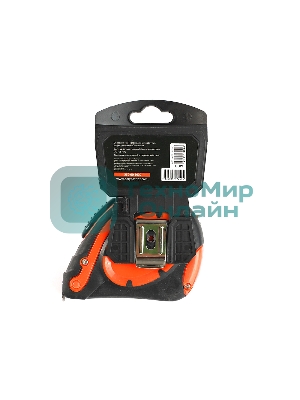 Рулетка PATRIOT MTA-7, автостоп, ударопрочный корпус, обрезиненная, 7,5м