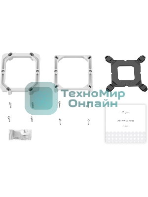 Кулер для процессора Ocypus Delta A40 SE WH ARGB, 120мм ARGB FAN, Top ARGB Panel, 4 HEAT PIPES, 4-PIN PWM, 800-1800 RPM, 31DBA, HYDRO BEARING, LGA115X/1200/1700/18XX, AM4/AM5