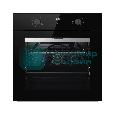 Духовой шкаф Kuppersberg HO 608 X Line, High-Tech, 78 л, цвет черный, цвет фурнитуры нержавеющая сталь, поворотное управление, дисплей, таймер, 8 режимов, макс. температура 310 градусов, телескопические направляющие (на 1 уровень)