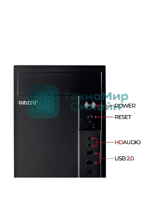 Компьютерный корпус Ginzzu B400 mATX