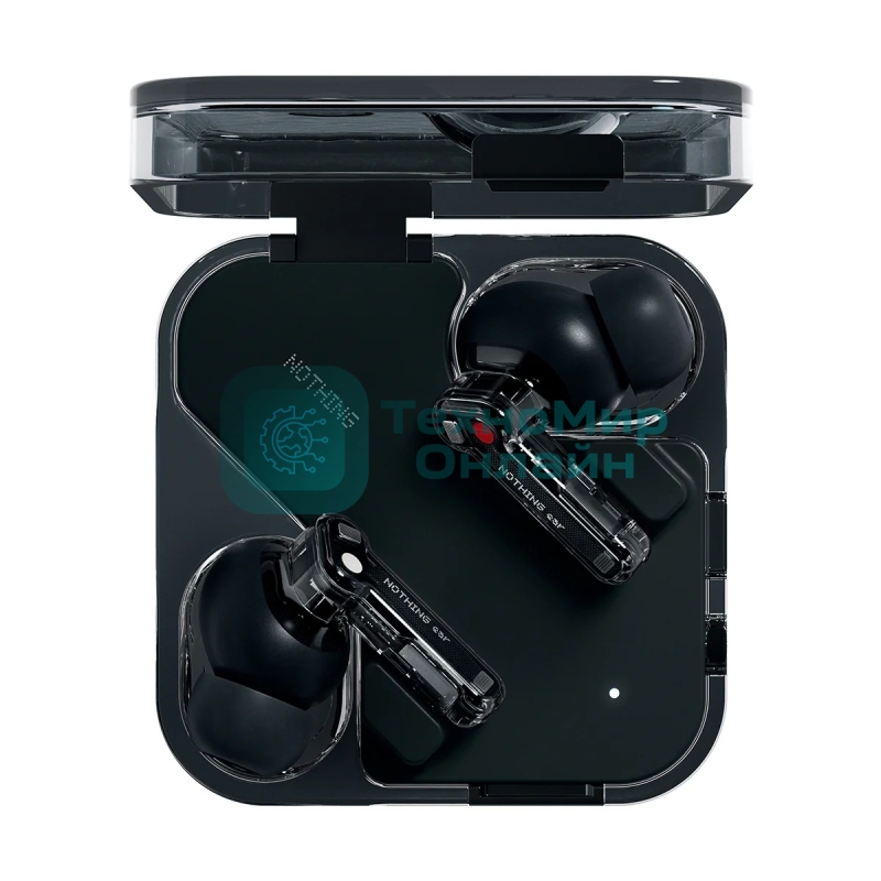 Наушники TWS NOTHING Ear черный, внутриканальные, Bluetooth, активное шумоподавление, до 8.5 ч
