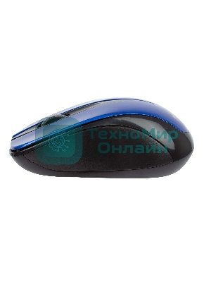 Мышь беспроводная HIPER HOMW-062 синий, 1000 dpi, радиоканал, USB, кнопки - 3