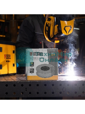 Порошковая проволока Denzel Е71TGS, диам. 1 мм, 4,5 кг, диам. катушки D200