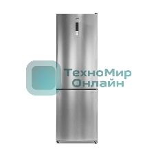 Холодильник Centek CT-1732 NF нержавеющая сталь двухкамерный 229/79л морозилка снизу, No Frost