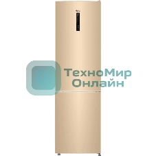 Холодильник Haier CEF538CGG золото двухкамерный 263/105л морозилка снизу, No Frost