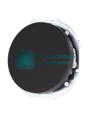 Выключатель LEZARD 743-4288-100 1-кл. СП OSEN 10А IP20 механизм черный бархат