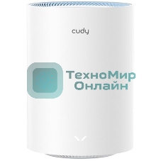 Бесшовный Mesh роутер Cudy M1200(3-Pack) AC1200 10/100BASE-TX белый (упак.:3шт)