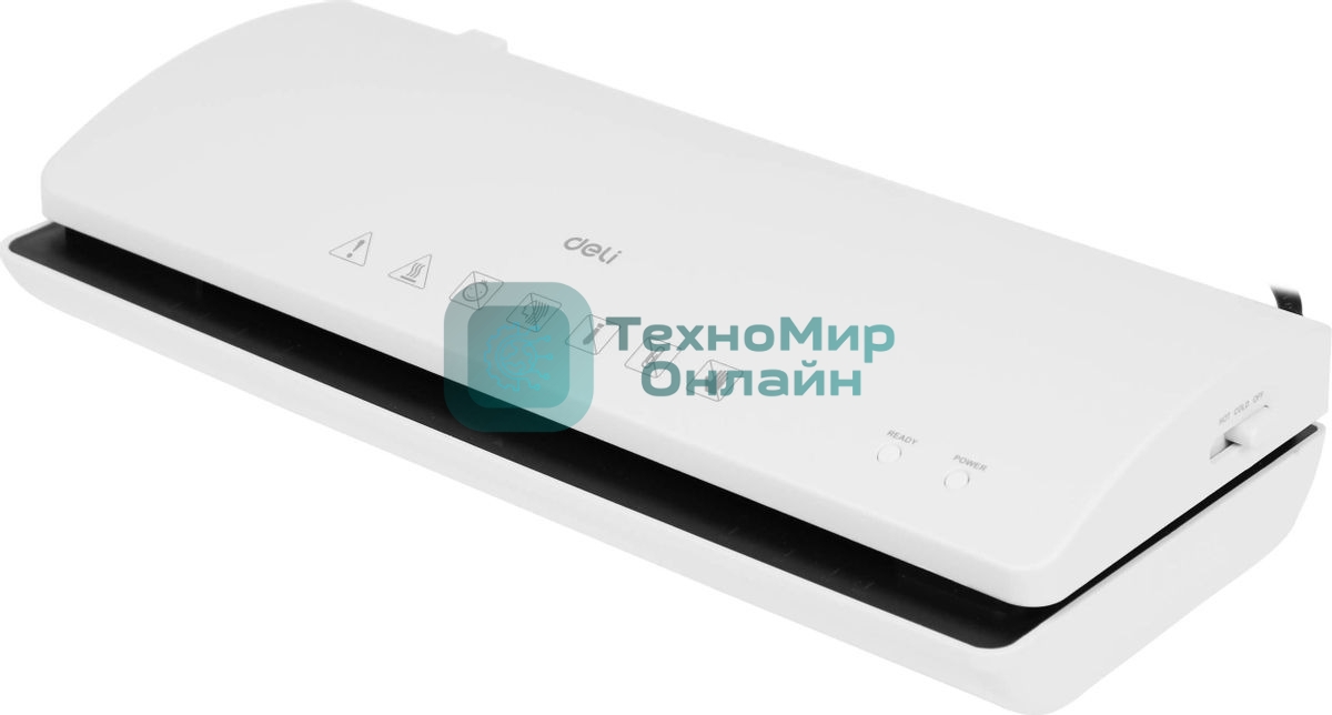 Ламинатор Deli 3897, 2 вала, A4, 125мкм, 250мм/мин