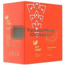 Электрогриль Kitfort KT-1610 1000Вт красный/черный