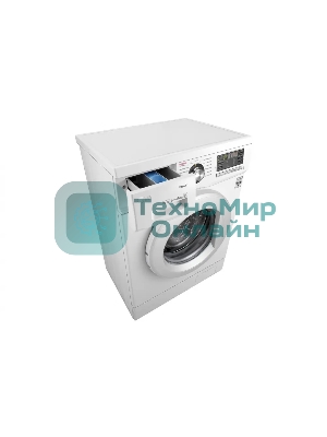 Стиральная машина LG F1296NDS0 белый, загрузка фронтальная 6 кг, 1200 об/мин., класс: А