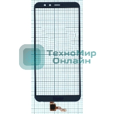 Сенсорное стекло (тачскрин) для Huawei Honor 9 Lite, синий