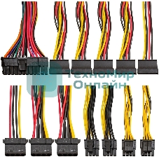 Блок питания ExeGate UNS800, 800W, (ATX, SC, 12cm fan, 24pin, 2x(4+4)pin, 2xPCI-E, 5xSATA, 3xIDE, кабель 220V 1,8м с защитой от выдергивания)
