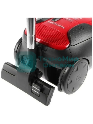 Пылесос Panasonic MC-CJ911R красный/черный, 380/1900 Вт, уборка сухая, пылесборник мешок 6 л
