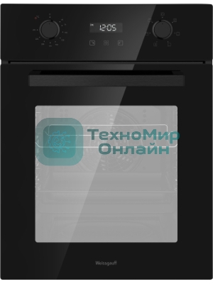 Духовой шкаф электрический Weissgauff EOY 456 PDB черный