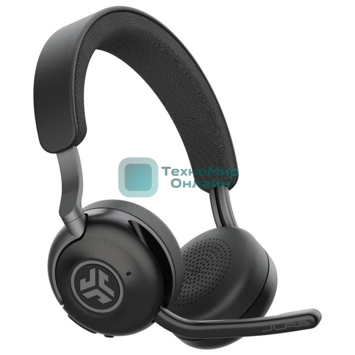 Беспроводная гарнитура Jlab Epic Work ANC Wireless Duo with Stand,Link USB- C (PN:HBEPICWORKRBLK63)