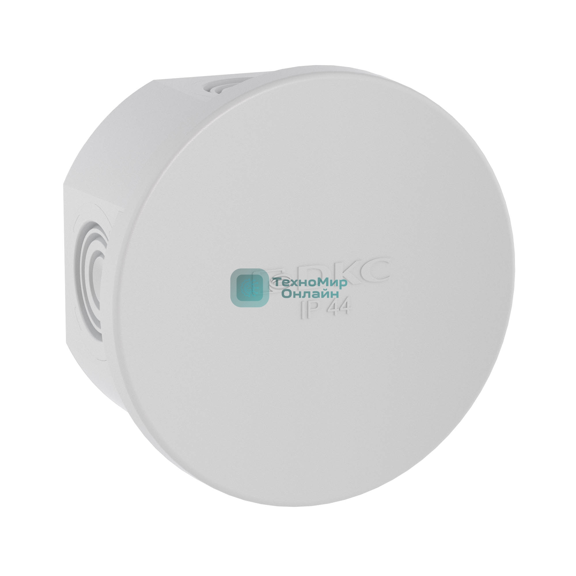 Коробка ответвит. DKC 53500 с кабельными вводами. IP44. д.65х35мм