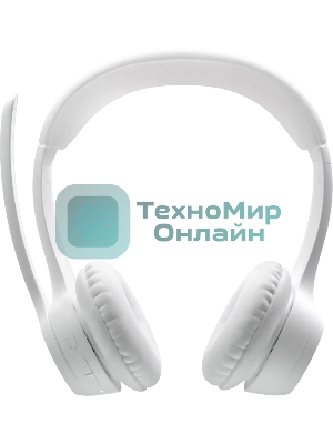 Гарнитура Logitech Zone 300 белый, беспроводная, Bluetooth, до 16 ч