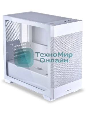 Компьютерный корпус Lian-Li Lancool 205M Mesh белый без БП ATX 2xUSB 3.0 audio bott PSU