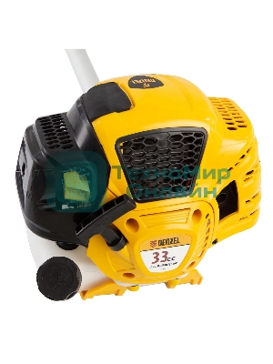 Триммер бензиновый Denzel DTL-33S, 33 см3, разъемная штанга, состоит из 2 частей