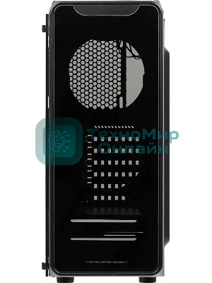 Компьютерный корпус Accord JP-X черный без БП ATX 2xUSB 2.0 1xUSB 3.0 bott PSU