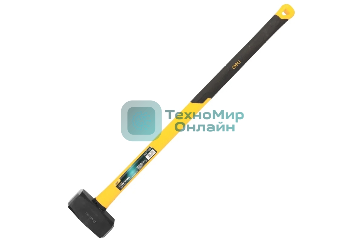 Кувалда Deli DL447030 3000 гр Фибергласовая рукоять