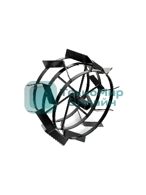 Грунтозацепы для мотоблока Patriot (д430 мм, шир200 мм шестигранник32)(пар) Грз 430.200.32 Россия