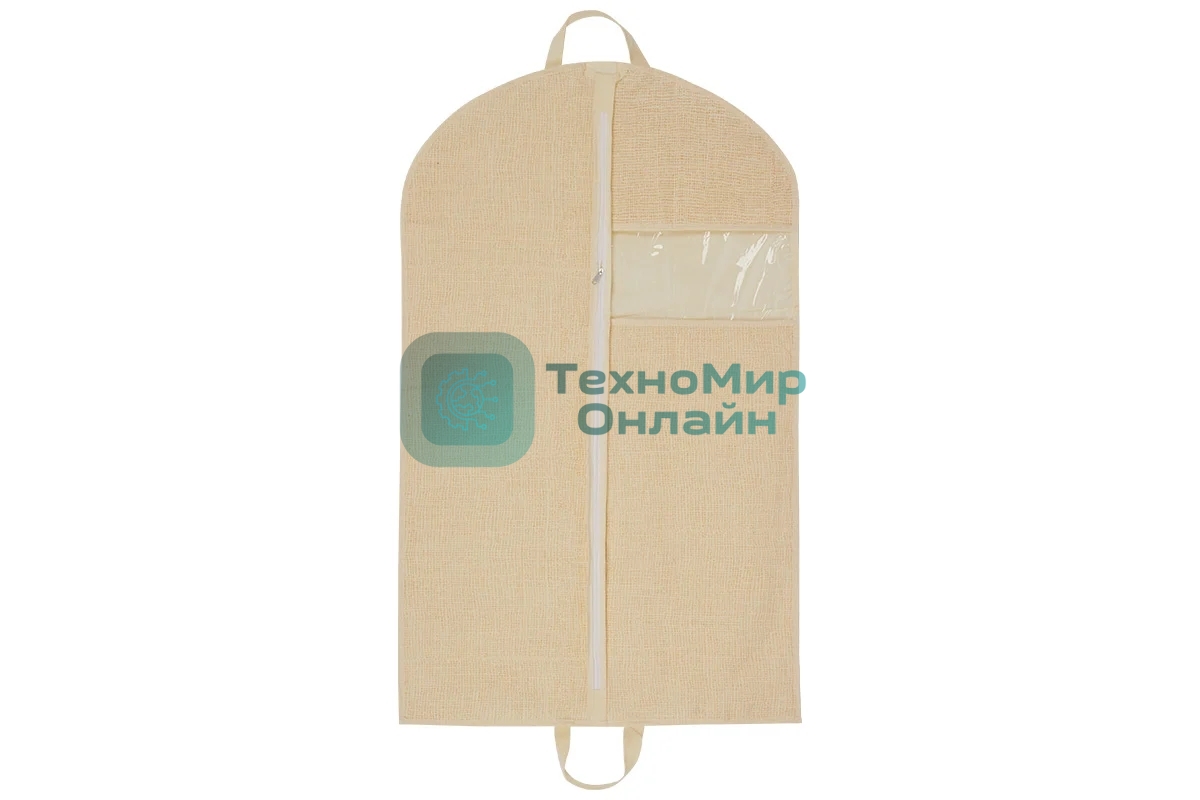 Чехол для одежды LEONORD с ручкой, текстиль, размер: 60x100 см