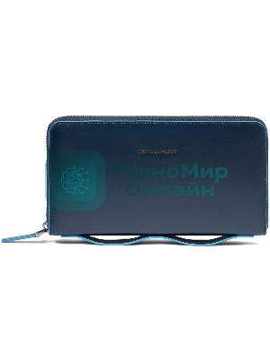 Клатч Piquadro Blue Square AC6732B2R/BLU2 синий натур.кожа