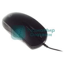 Мышь проводная Oklick 275M черный, 1000 dpi, USB, кнопки - 3