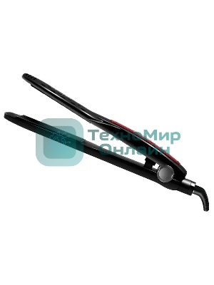 Выпрямитель для волос Centek CT-2009 черный/красный, 32 мм, 200 °C, 1 режим
