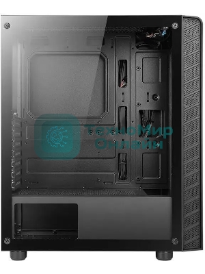 Компьютерный корпус Azza Prime 360E черный без БП ATX 5x120мм 2x140мм 2xUSB 3.0 audio bott PSU