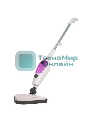 Паровая швабра SUPRA SMS-307, 1700Вт, белый/розовый