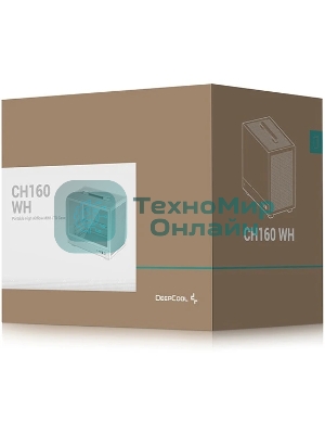 Компьютерный корпус ПК без блока питания Deepcool Case CH160 белый