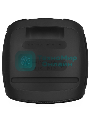 Портативная колонка SVEN PS-555, черный, 65 Вт (RMS), Bluetooth, USB, microSD, пульт