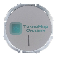 Выключатель 1-кл. СП OSEN 10А IP20 с подсветкой механизм серый матовый LEZARD 743-7488-111