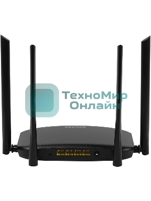 Роутер беспроводной Digma DWR-AC1202 AC1200 10/100/1000BASE-TX черный