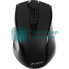 Мышь беспроводная A4Tech G9-500FS черный, 1200 dpi, радиоканал, USB, кнопки - 4