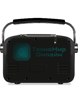 Радиоприемник SVEN SRP-505 (4 Вт, FM/AM/SW, USB, SD/microSD, Bluetooth, 1200 мА·ч)черный