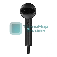 Фен VITEK VT-1324 черный/зеленый, 2200 Вт, ионизация