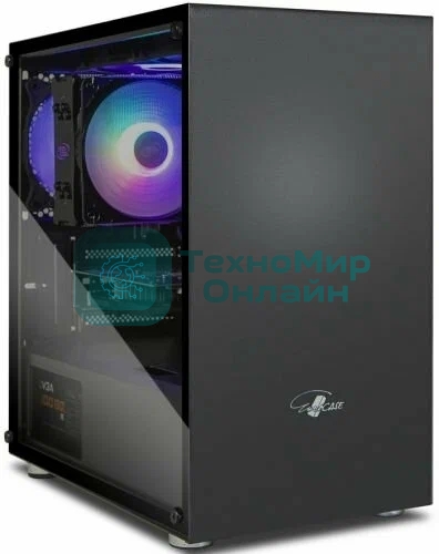 Компьютерный корпус mATX Eurocase M10 черный